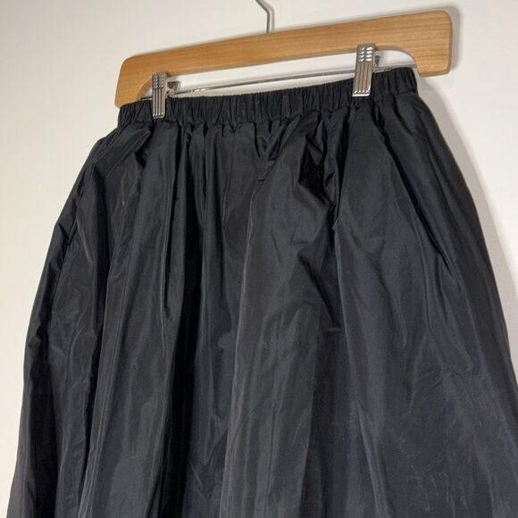 H&M black nylon skirt size 10 New without tags - Picture 3 of 6